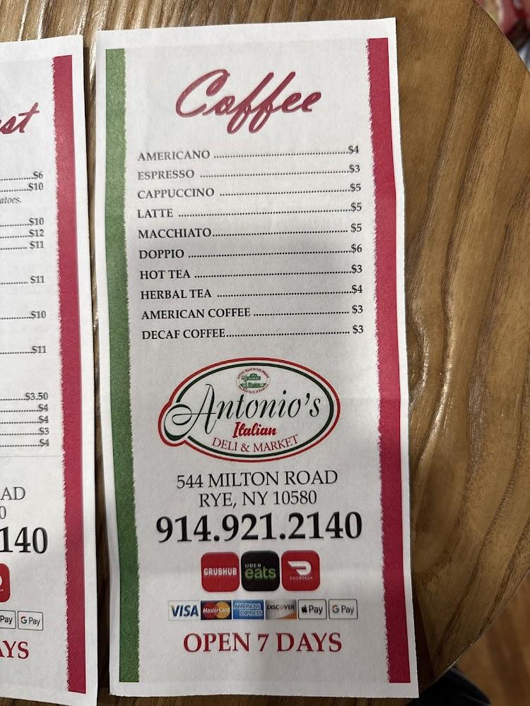 Antonio's Italian Deli & Market Menu image 4